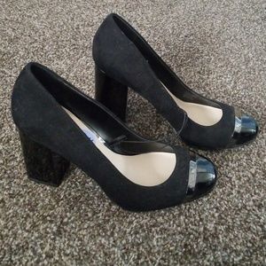 Calvin Klein box heel